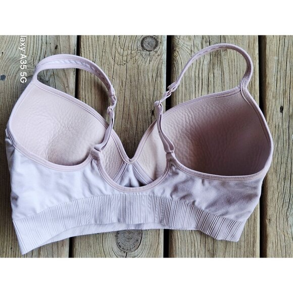 Athleta Wireless Lightly Padded Seamless Bra Comfort - Picture 2 of 5